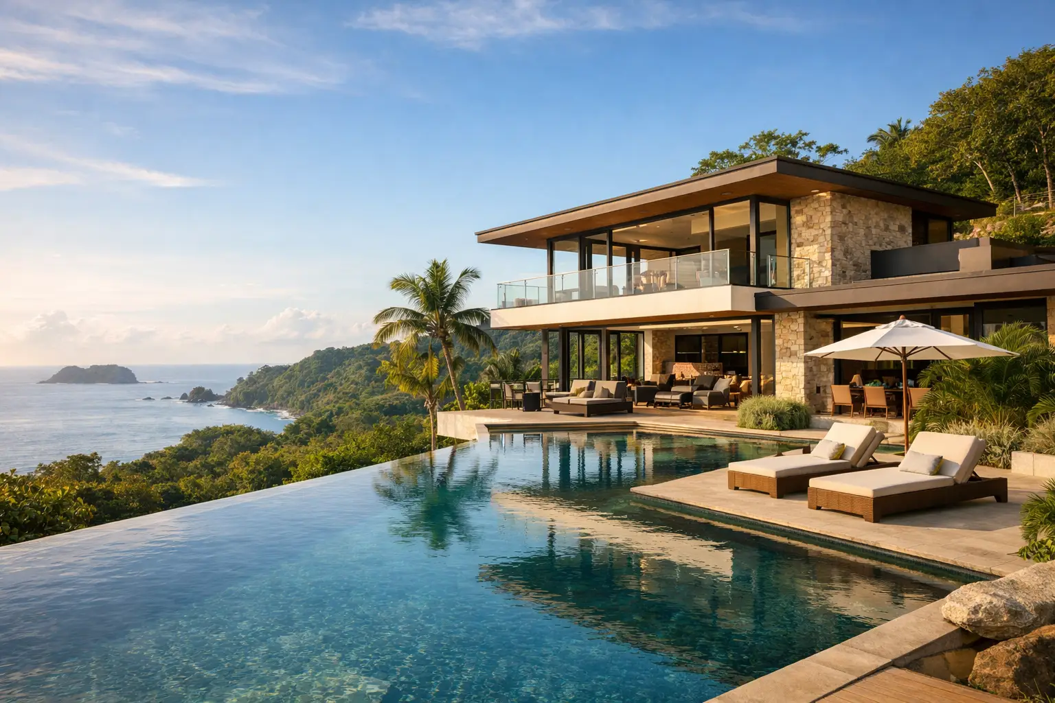 Villas de lujo en Costa Rica bien resueltas