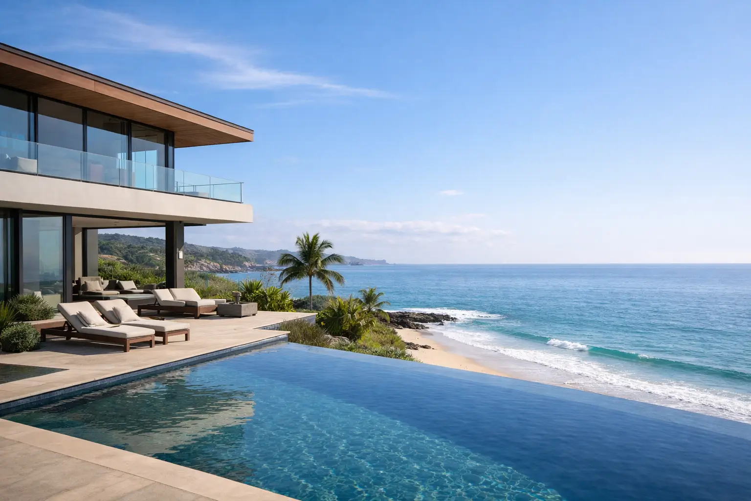 Arquitectura para terrenos frente al mar