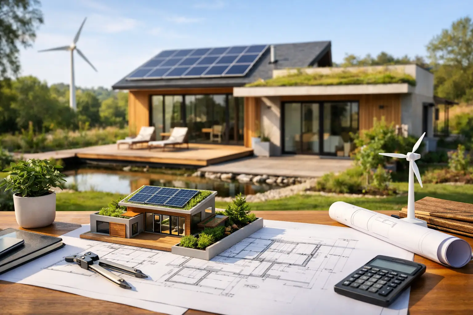 Cómo diseñar una casa sostenible con criterio