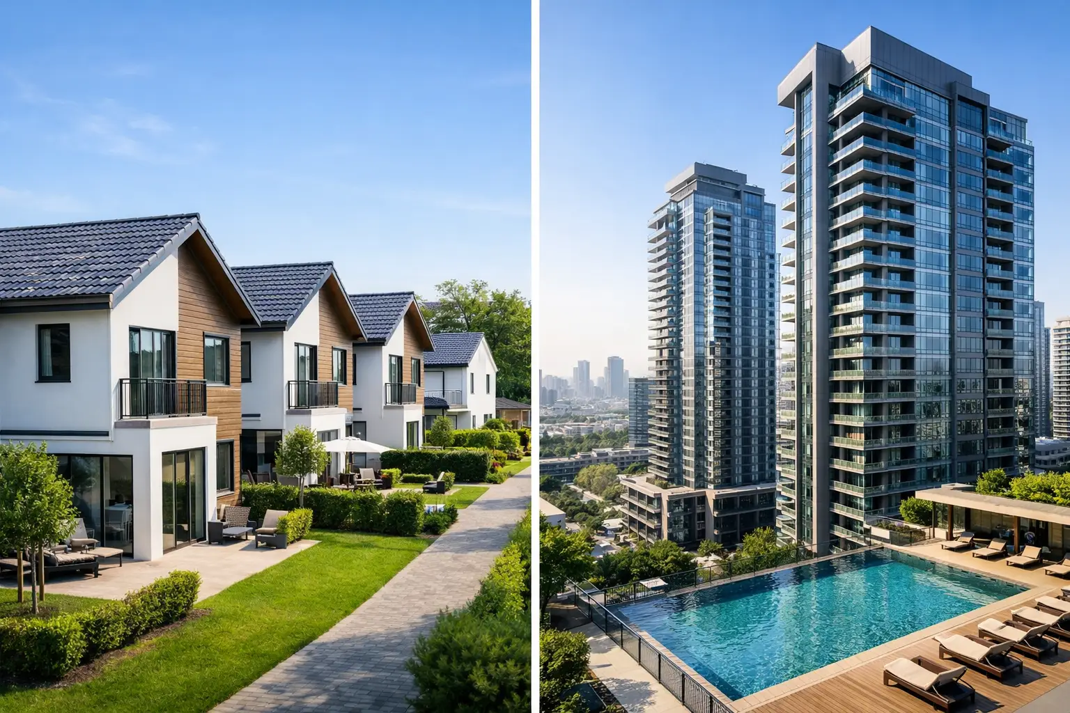 Condominio horizontal vs vertical cuál elegir